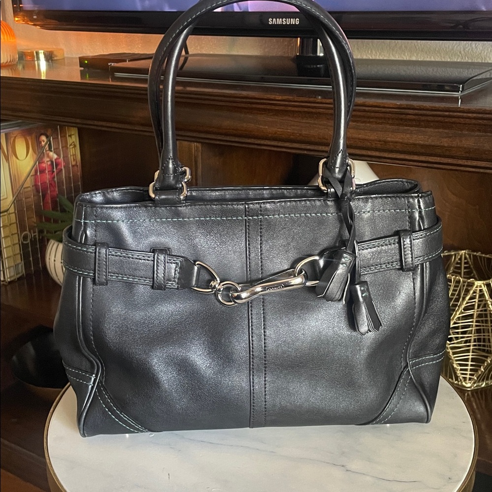 Coach Smooth Leather Handbag